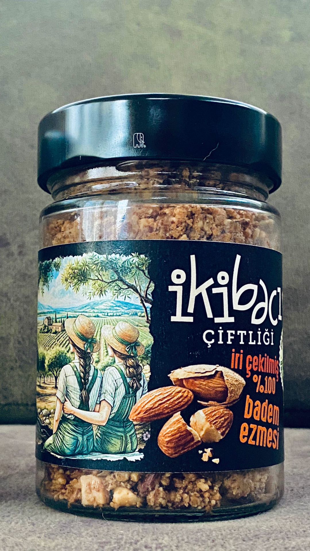 BADEM EZMELERİ %100 Badem Ezmesi (İri Çekilmiş) 300gr